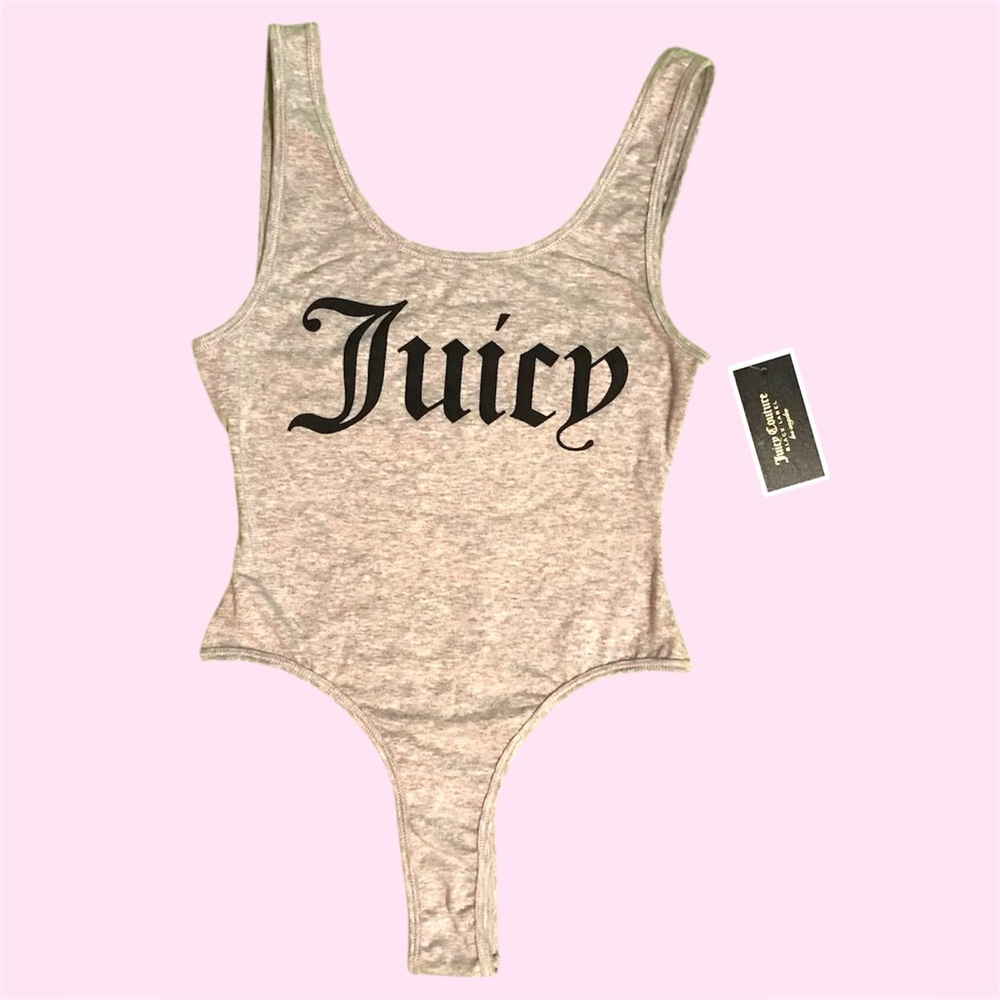 Juicy Couture Grey Bodysuit NWT